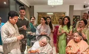 Arjun Tendulkar, Saaniya Chandhok attend family function; Sachin pens emotional tribute - 'You're a blessing'
