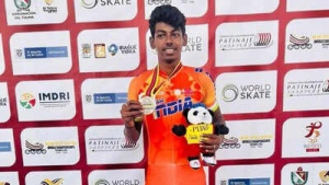 Velkumar Makes History: Secures India's First Gold at Speed Skating World Championships