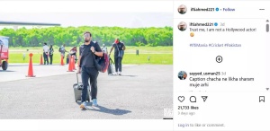Pakistan's Iftikhar Ahmed Trolled After 'Hollywood Actor' Post Goes Viral Ahead of India Clash
