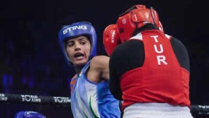 Lamboria and Sheoran Clinch Medals, Zareen Bows Out at World Boxing Championships

Hoặc:
Hoặc:
Indian Boxers Lamboria, Sheoran Secure World Championships Medals; Zareen's Run Ends

