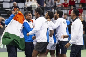 India Davis Cup Team Achieves Landmark Victory Over Switzerland, Securing Spot in Qualifiers After 1993 France Win