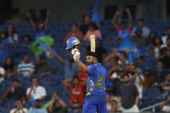 Tajinder Singh Dhillon eclipsed Nicholas Pooran with his sensational hitting against Seattle Orcas