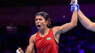 World Boxing Championships: Nikhat Zareen stays on course for a medal