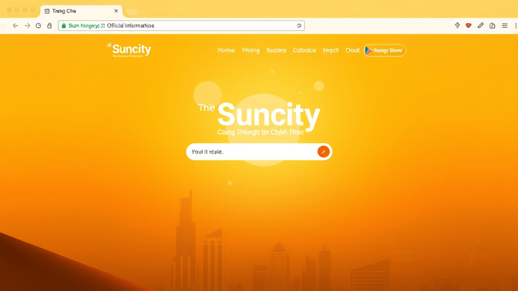 Trang Chủ Suncity - Cổng Thông Tin Đáng Tin Cậy Đón Đầu Xu Thế Giải Trí Hiện Nay