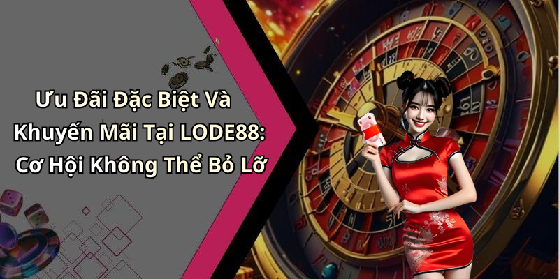 Ưu Đãi Đặc Biệt Và Khuyến Mãi Tại LODE88: Cơ Hội Không Thể Bỏ Lỡ