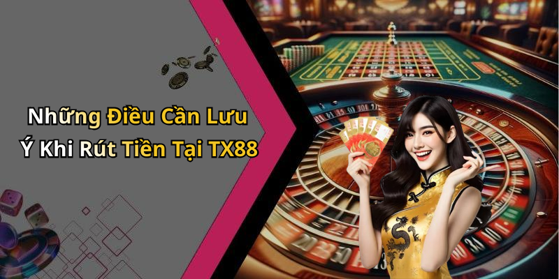 Những Điều Cần Lưu Ý Khi Rút Tiền Tại TX88