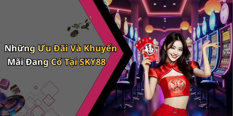 Những Ưu Đãi Và Khuyến Mãi Đang Có Tại SKY88