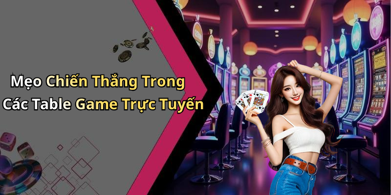 Mẹo Chiến Thắng Trong Các Table Game Trực Tuyến